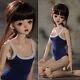 1/4 Full Set Bjd Doll Resin Ball Jointed Girl Gift Face Makeup Wig Clothes Toys