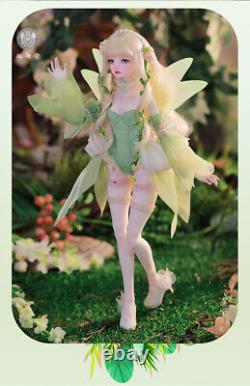 1/4 Full Set BJD Doll Resin Faceup Hair Ball Joint Doll Female Girl Handmade Toy