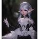 1/4 Full Set Bjd Doll Yeva Girl Female Swan Handmade Face Makeup Eyes Outfit Toy