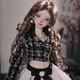 1/4 Full Set Handmade Bjd Doll Resin Ball Joint Doll Young Lady Of Note Girl Toy
