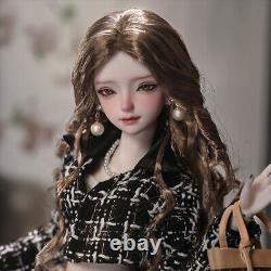 1/4 Resin BJD Doll Face Makeup Flexible Joints Outfit Princess Girl Full Set Toy