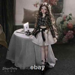 1/4 Resin BJD Doll Face Makeup Flexible Joints Outfit Princess Girl Full Set Toy