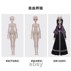 1/4 Resin BJD SD Ball Joint Dolls 44cm Girl Full Set Clothes Handmade Gift Toy