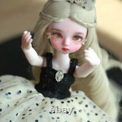 1/6 BJD Doll 28cm Height Girl Body Doll with Full Set Outfit Lifelike Kids Toy