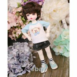 1/6 BJD Doll Cute Boy + Face Makeup + Clothes + Wigs + Shoes Full Set Outfit Toy