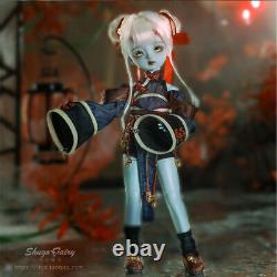 1/6 BJD Doll Full Set Fairy Girl Toy Gift Resin Ball Joint Body Eyes Wig Outfits