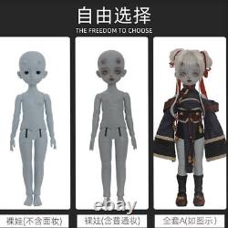 1/6 BJD Doll Full Set Fairy Girl Toy Gift Resin Ball Joint Body Eyes Wig Outfits