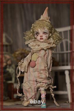 1/6 BJD Doll Joker Resin Ball Jointed Figures Face Makeup Girls Fantasy Art Toys