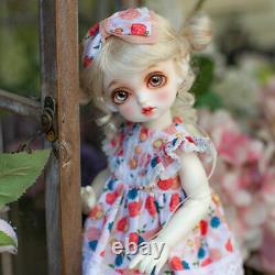 1/6 BJD Doll Pretty Girl Body Ball Jointed Resin + Eyes Face Makeup FULL SET Toy