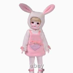 1/6 BJD Doll Resin Ball Joint Doll Cute Cream Girl Eyes Face Makeup Full Set Toy