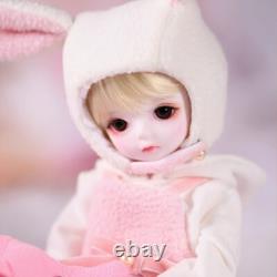 1/6 BJD Doll Resin Ball Joint Doll Cute Cream Girl Eyes Face Makeup Full Set Toy