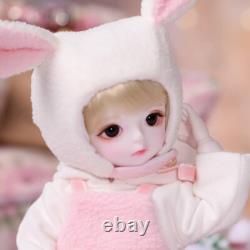1/6 BJD Doll Resin Ball Joint Doll Cute Cream Girl Eyes Face Makeup Full Set Toy