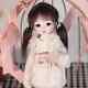 1/6 Bjd Doll Sd Resin Joint Doll Cute Girl Eyes Face Makeup Clothes Full Set Toy