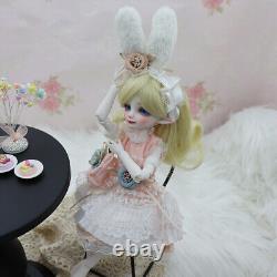 1/6 BJD Doll SD Resin Joint Eyes Face Makeup Clothes Cute Girl Doll Full Set Toy