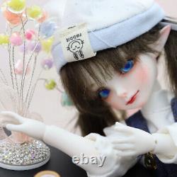 1/6 BJD Doll SD Resin Joint Eyes Face Makeup Clothes Cute Girl Doll Full Set Toy