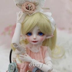 1/6 BJD Doll SD Resin Joint Eyes Face Makeup Clothes Cute Girl Doll Full Set Toy