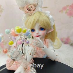 1/6 BJD Doll SD Resin Joint Eyes Face Makeup Clothes Cute Girl Doll Full Set Toy