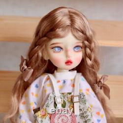 1/6 BJD Doll and Dolls Clothes Shoes Face Makeup Full Set Toy Cute Girl Doll