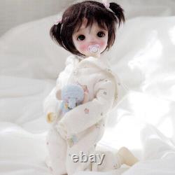 1/6 BJD Dolls Full Set Resin Ball Joint Body Girls GIFT Face up Clothes Wig Toy