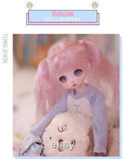 1/6 BJD SD Doll Sweet Girl Eyes Hair Face make up Figure Resin Toy Gift FULL SET