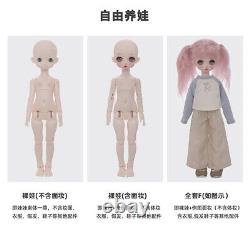 1/6 BJD SD Doll Sweet Girl Face make up Eyes Hair Figure Resin FULL SET Toy Gift