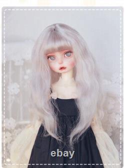 1/6 Face Makeup BJD Doll Girl Eyes Wig FULL SET Clothes Ball Jointed Dolls Toy