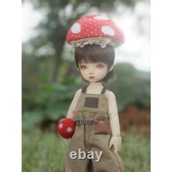 1/6 Full Set BJD Doll Mushroom Boy Resin Ball Jointed Dolls Face Makeup Gift Toy