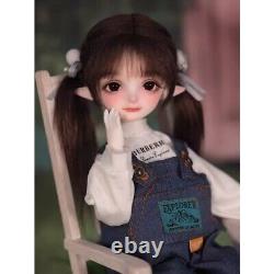 1/6 Full Set BJD Doll SD Resin Joint Eyes Face Makeup Clothes Cute Girl Doll Toy