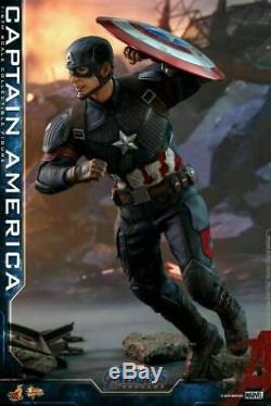 1/6 Hot Toys MMS536 Avengers 4 The Final Battle Captain America Figure Full Set