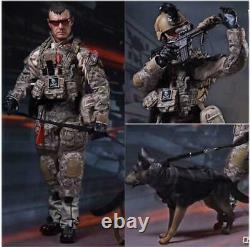 1/6 PLAYHOUSE PH U. S. Navy SEAL Team Six Male Solider Full Sets WithDog Toy