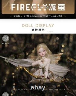 1/6 Resin BJD Doll Ball Jointed Doll Women Girl Blonde Long Hair Wings Gift Toys