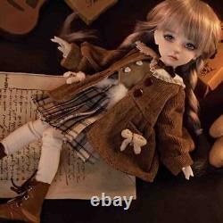 1/6 Resin BJD Doll SD Ball Joint Doll Pretty Girl Fall Campus Style Full Set Toy