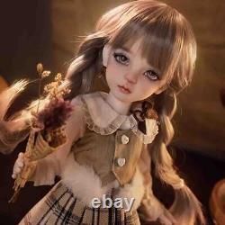 1/6 Resin BJD Doll SD Ball Joint Doll Pretty Girl Fall Campus Style Full Set Toy