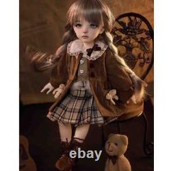 1/6 Resin BJD Doll SD Ball Joint Doll Pretty Girl Fall Campus Style Full Set Toy