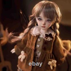 1/6 Resin BJD Doll SD Ball Joint Doll Pretty Girl Fall Campus Style Full Set Toy