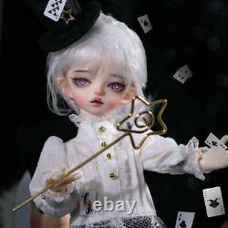 1/6 Resin BJD Girl Doll Magician Girl Ball Jointed Body Face Makeup Full Set Toy