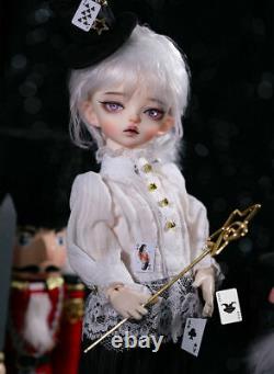 1/6 Resin BJD Girl Doll Magician Girl Ball Jointed Body Face Makeup Full Set Toy