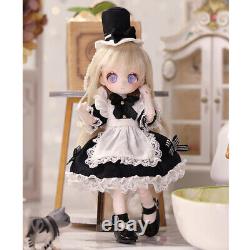 1/8 BJD Doll Girl Resin Dolls Figures Toys + Eyes Face Makeup Full Set Clothes