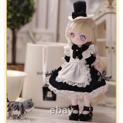 1/8 BJD Doll Girl Resin Dolls Figures Toys + Eyes Face Makeup Full Set Clothes