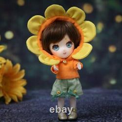13cm Tiny Angel 1/11 BJD Doll Suitsu Fullset Resin Toys Kids Anime DIY Gift