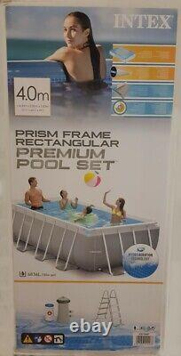 15 in set INTEX 26788 13.1FT (400x200x100cm) Rectangular Pool