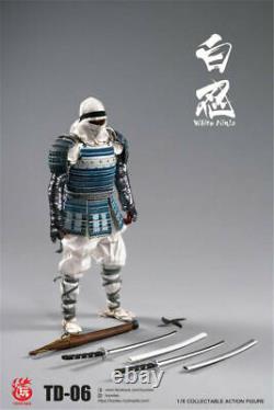 16 Scale White Armor Ninja Ancient Warrior TOYSDAO TD-06 Figure Full Set Toy