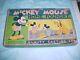 1930s Mickey Mouse Lead Toy Soldier Mold C 41 With Original Box No Em Full Set