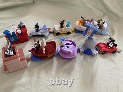 2020 McDonalds Mickey Minnie Runaway Railway Happy Meal Toys Full Set (Sealed)