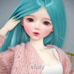 22 inch Female BJD Doll Mechanical Joints Body and Fashion Clothes Full Set Toy
