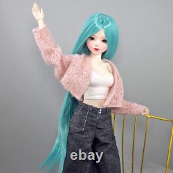 22 inch Female Doll Mechanical Joint Body Doll and Fashion Clothes Full Set Toy