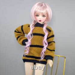 22 inch Height Large Female Doll Toy Mechanical Joints Body and Full Set Outfits