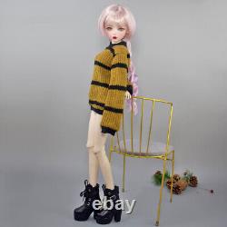 22 inch Height Large Female Doll Toy Mechanical Joints Body and Full Set Outfits