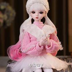 24 inch Girl Doll Toy Fashion Doll Best Gift for Children Full Set Assembled