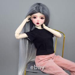 56cm Height Girl Doll Joints Body + Full Set Fashion Clothes Outfit BJD Doll Toy